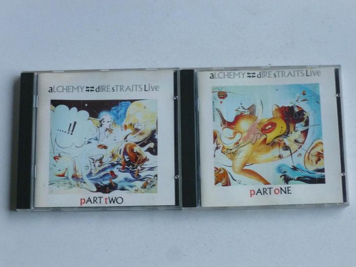 Dire Straits - Alchemy Live (2 CD) part one / part two, Cd's en Dvd's, Cd's | Pop, Zo goed als nieuw, Verzenden