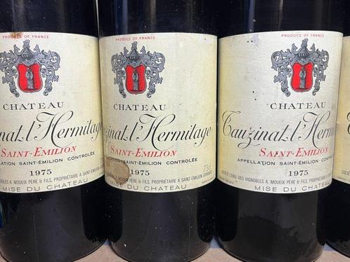 1975 x4 Chateau lHermitage & 1980 x2 Chateau Lamarzelle, Verzamelen, Wijnen
