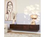 Zwevend tv meubel Vision Walnoot | 200 cm, Ophalen of Verzenden, Nieuw