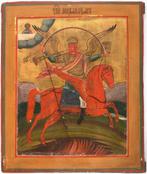 Icoon - Aartsengel Michaël - Hout, Antiek en Kunst