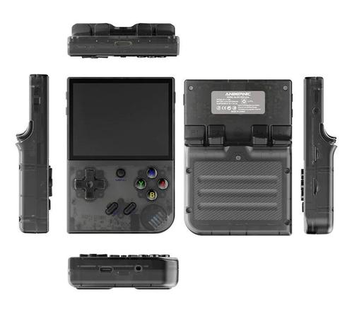 Anbernic RG35XX Plus Transparant Black (Nieuw), Spelcomputers en Games, Spelcomputers | Overige, Nieuw, Ophalen of Verzenden