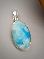 Uniek juweel in 925 zilver met Larimar van topkwaliteit. -