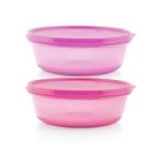 Tupperware 2 Ruimtekommen 600 ml Roze, Huis en Inrichting, Keuken | Tupperware, Ophalen of Verzenden, Nieuw