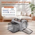 Hondenrugzak – Draagtas Hond – Reismand Kat – 45x28x28 cm –, Verzenden, Nieuw