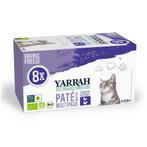 8x Yarrah Bio Kattenvoer Multipack Paté Graanvrij Kip - Kalk, Dieren en Toebehoren, Dierenvoeding, Verzenden