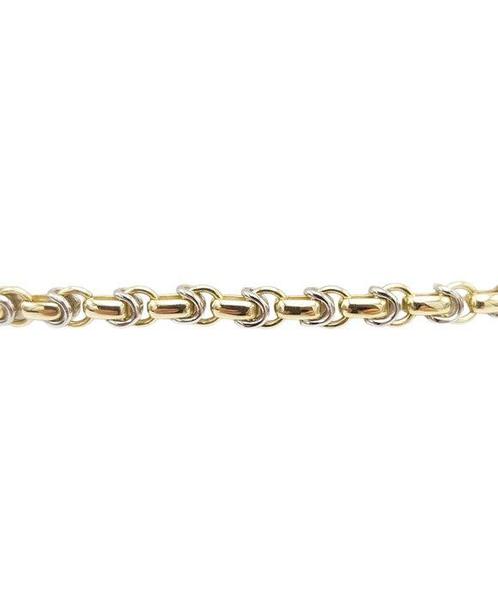 Armband - 18 karaat Geel goud, Witgoud, Sieraden, Tassen en Uiterlijk, Armbanden