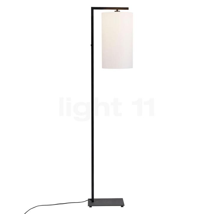 Its about RoMi Boston Vloerlamp, wit - lampenkap 45 cm, Huis en Inrichting, Lampen | Vloerlampen, Nieuw, Verzenden