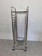 RVS Regaalwagen 15 x 47/66 cm Horeca, Zakelijke goederen, Horeca | Keukenapparatuur, Ophalen of Verzenden, Nieuw in verpakking