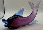 Murano - Beeld, Sommerso murano vis - 15 cm - Muranoglas -, Antiek en Kunst, Antiek | Glas en Kristal
