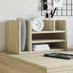 vidaXL Bureau organiser 44,5x24x25 cm bewerkt hout sonoma, Verzenden, Nieuw in verpakking