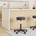 Zadelkruk - Kruk op wielen - Rolkruk - Draaikruk - Zwart - T, Huis en Inrichting, Barkrukken, Verzenden, Zo goed als nieuw