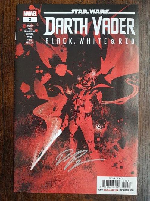 Star Wars: Darth Vader – Black, White & Red #2 - Signed by, Boeken, Strips | Comics