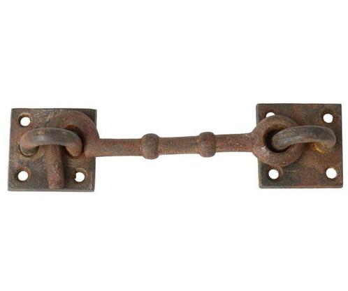Deurhaak en vanger Rechthoek IJzer Geroest, Doe-het-zelf en Verbouw, Hang- en Sluitwerk, Nieuw, Ophalen of Verzenden