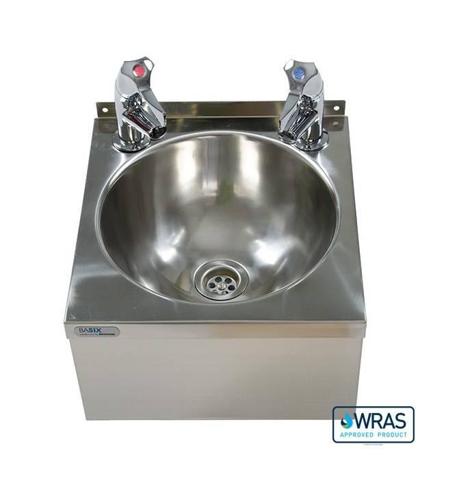 Wasbak Dubbele kraan | RVS 304 | 30 x 32 x 19,5 cm, Zakelijke goederen, Horeca | Overige, Verzenden