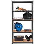 LIVSK 5-laags Opslagrek - Duurzaam Gepoederd Metaal - Hoogte, Verzenden, Nieuw