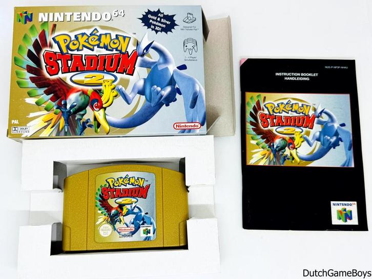 Nintendo 64 / N64 - Pokemon Stadium 2 - NHAU - VGC, Spelcomputers en Games, Games | Nintendo 64, Gebruikt, Verzenden