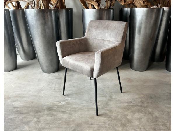 Veiling - Armstoel Killian (set van 6) Velvet - Velours - Li, Huis en Inrichting, Stoelen