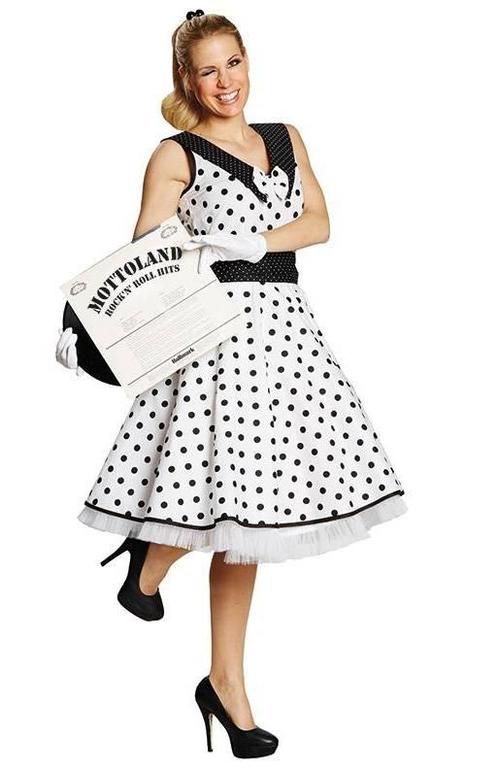 Rock en Roll jurk jaren 50, Kleding | Dames, Carnavalskleding en Feestkleding, Nieuw, Ophalen of Verzenden