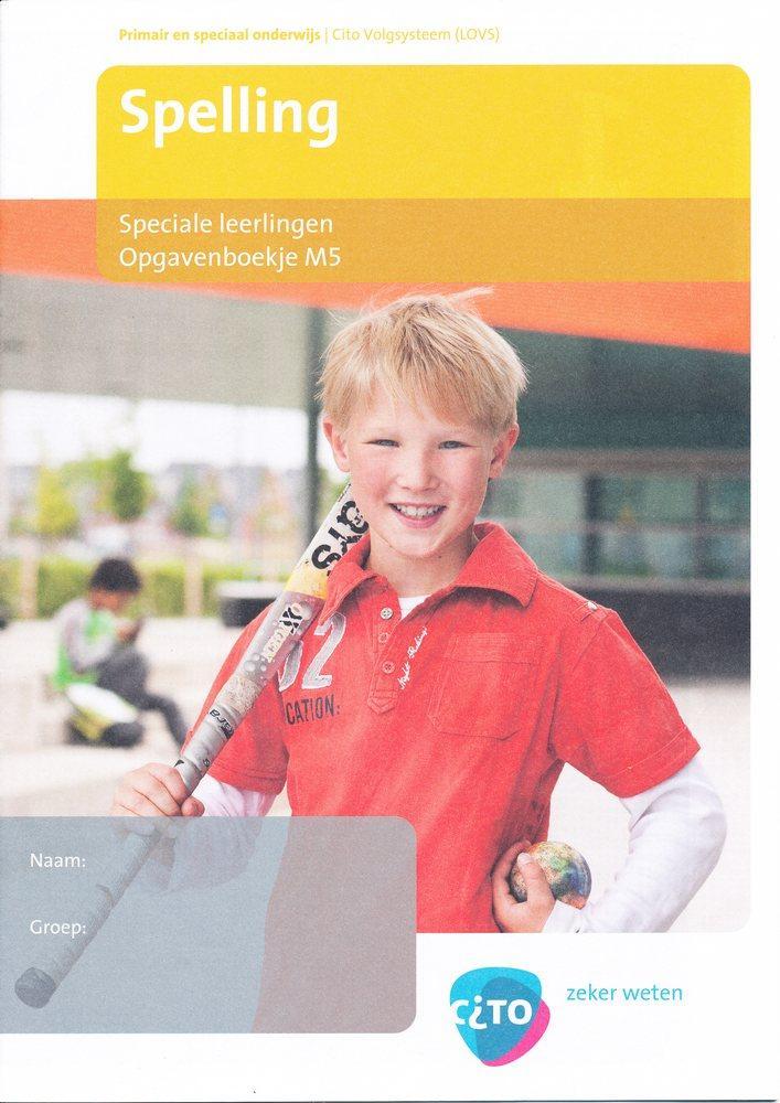 CITO/LOVS opgaven Speciale Leerlingen Spelling M5, Boeken, Schoolboeken, Nieuw, Verzenden