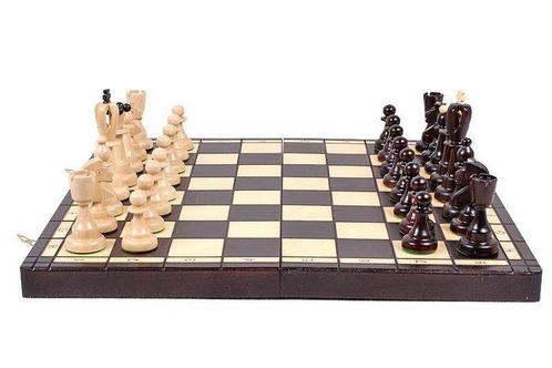 Schaakspel - Hout, Antiek en Kunst, Curiosa en Brocante