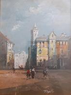 Luigi Pigalle (XX) - Veduta di città