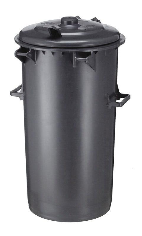 Kunststof afvalemmer 110 liter grijs, Huis en Inrichting, Woonaccessoires | Prullenbakken, Nieuw, 40 liter of meer, Kunststof
