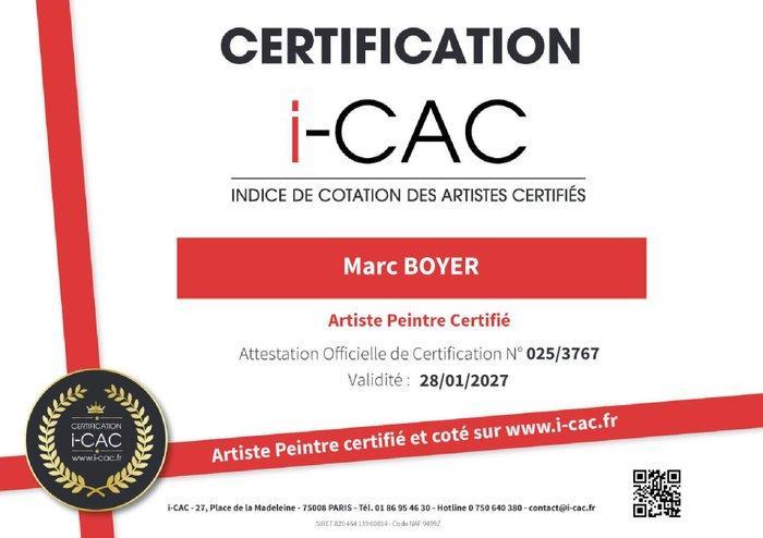 BOYER Marc - JOSCH (original oil/acrylic painting), Antiek en Kunst, Kunst | Schilderijen | Modern