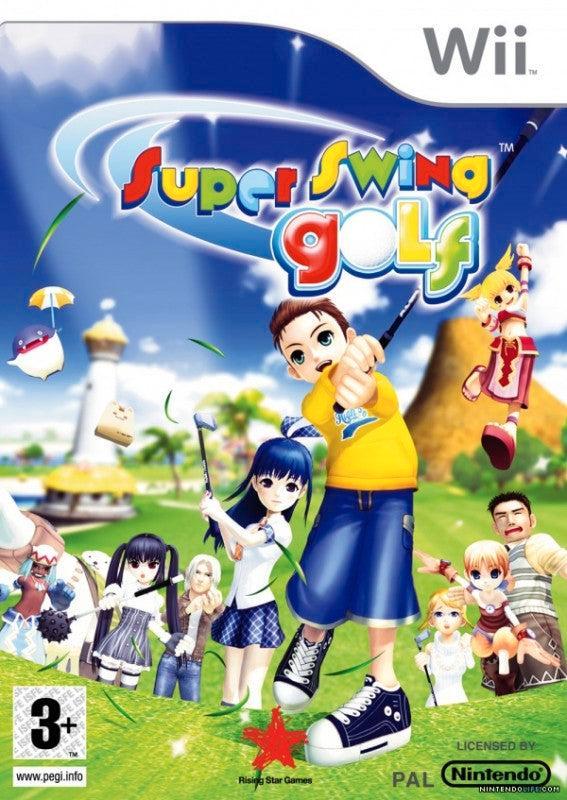 Wii Super Swing Golf, Spelcomputers en Games, Games | Nintendo Wii, Zo goed als nieuw, Verzenden