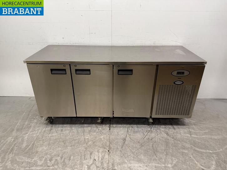 RVS Foster Verrijdbare Koelwerkbank 3 deuren 186,5 cm 230V, Zakelijke goederen, Horeca | Keukenapparatuur, Gebruikt, Ophalen of Verzenden