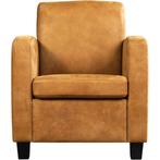 Leren fauteuil Joy - Kenia Walnut (cognac) - Poten hout bru, Leren fauteuil Joy - Kenia Walnut (cognac) - Poten hout bruin past perfect in uw interieur als u woonstijl: Eigentijds, Klassiek, Modern is.
