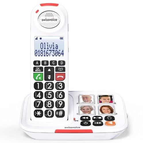 Swissvoice Xtra 2155 Draadloze Seniorentelefoon met Fototoet, Telecommunicatie, Vaste telefoons | Niet Draadloos, Zo goed als nieuw