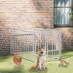 vidaXL Hondenkennel voor buiten 100x200x100 cm, Dieren en Toebehoren, Verzenden, Nieuw