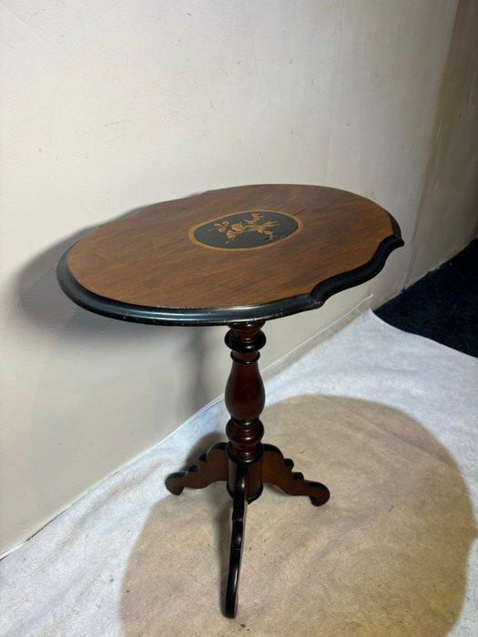 Bijzettafel - Art Nouveau Bijzettafel met Uniek Gesneden, Antiek en Kunst, Curiosa en Brocante