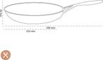 Demeyere Multiline Koekenpan - Ø32 cm, Huis en Inrichting, Keuken | Potten en Pannen, Verzenden, Zo goed als nieuw
