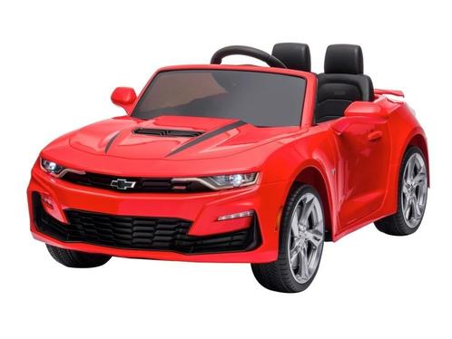 Chevrolet Camaro SS, 12V elektrische kinder voertuig, leder, Kinderen en Baby's, Speelgoed | Buiten | Accuvoertuigen, Nieuw, Ophalen of Verzenden