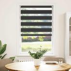 vidaXL Duo Rolgordijn 90x150cm Zwart, Huis en Inrichting, Stoffering | Gordijnen en Lamellen, Verzenden, Nieuw, Zwart