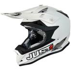 Crosshelm Just1 J32 Pro Crosshelm Solid Wit, Motoren, Kleding | Motorhelmen, Nieuw met kaartje, Overige merken, Offroadhelm