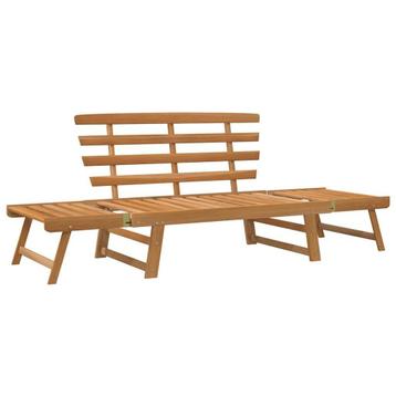 2-in-1 Tuinbank Acaciahout | Tweedekansje | OP=OP beschikbaar voor biedingen