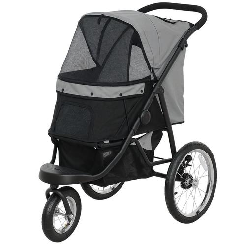 TRUUSK Hondenwagen Jogger Opvouwbare Hondenbuggy Voor Kleine, Dieren en Toebehoren, Honden-accessoires, Nieuw, Verzenden