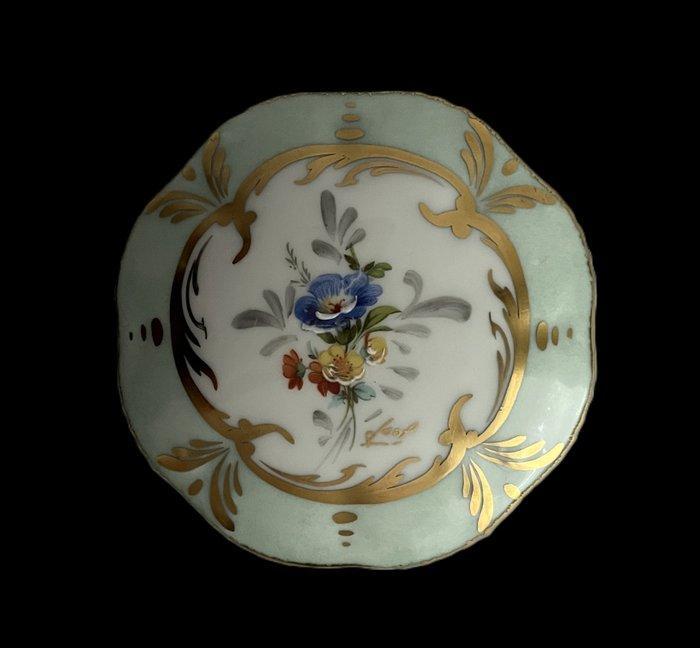 Limoges - Sieradendoos - Verguld brons, Antiek en Kunst, Curiosa en Brocante