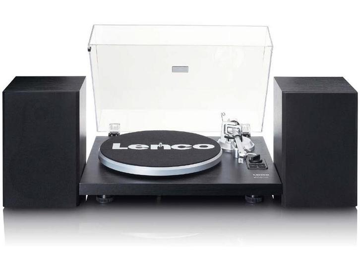 Lenco LS-500BK - Platenspeler - Bluetooth 2 x 30W RMS -, Huis en Inrichting, Woonaccessoires | Overige, Zo goed als nieuw, Verzenden