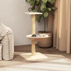 vidaXL Kattenmeubel met sisal krabpaal 74 cm crèmekleurig, Dieren en Toebehoren, Katten-accessoires, Verzenden, Nieuw
