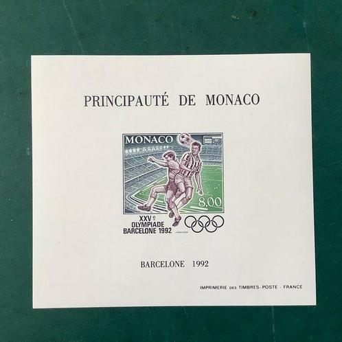Monaco 1992 - Bloc Speciaal: Olympische Spelen in Barcelona, Postzegels en Munten, Postzegels | Amerika
