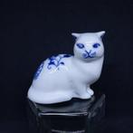 Dubì - Royal Dux - Beeldje - Blue Onion Cat - Porselein, Antiek en Kunst, Antiek | Glas en Kristal