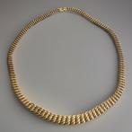 Halsketting - 18 karaat Geel goud - Maille Américaine, Sieraden, Tassen en Uiterlijk, Kettingen, Nieuw