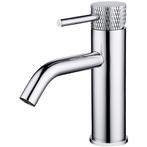 Wiesbaden Ribbd Wastafelkraan - Chroom, Doe-het-zelf en Verbouw, Sanitair, Ophalen of Verzenden, Nieuw