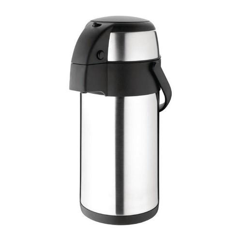 RVS pompkan | 3L | 37(h) x 15,1(Ø)cm Olympia, Zakelijke goederen, Horeca | Keukenapparatuur, Nieuw in verpakking, Verzenden