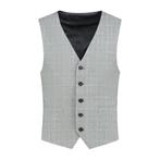 GENTS - Gilet ruit lichtgrijs - 26, Verzenden, Nieuw