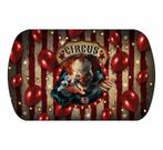 Halloween Dienblad Clown 29cm, Hobby en Vrije tijd, Feestartikelen, Verzenden, Nieuw