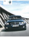 2009 BMW 5 SERIE INSTRUCTIEBOEKJE NEDERLANDS